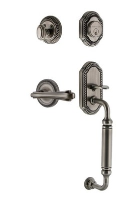 Nostalgic Warehouse ROPFLR_ESET_234_CG_RH Rope Right Handed - Grey
