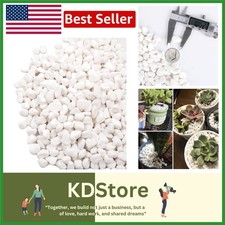 White Pebbles for Gardens  Vases   1.8lb Natural Decorative Rocks
