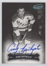 2006-07 Upper Deck Parkhurst Auto Andy Bathgate #9 Auto HOF 2d8