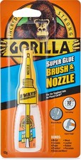 Gorilla Glue - Super Brush  Nozzle - Fast Setting in 10secs - 12g