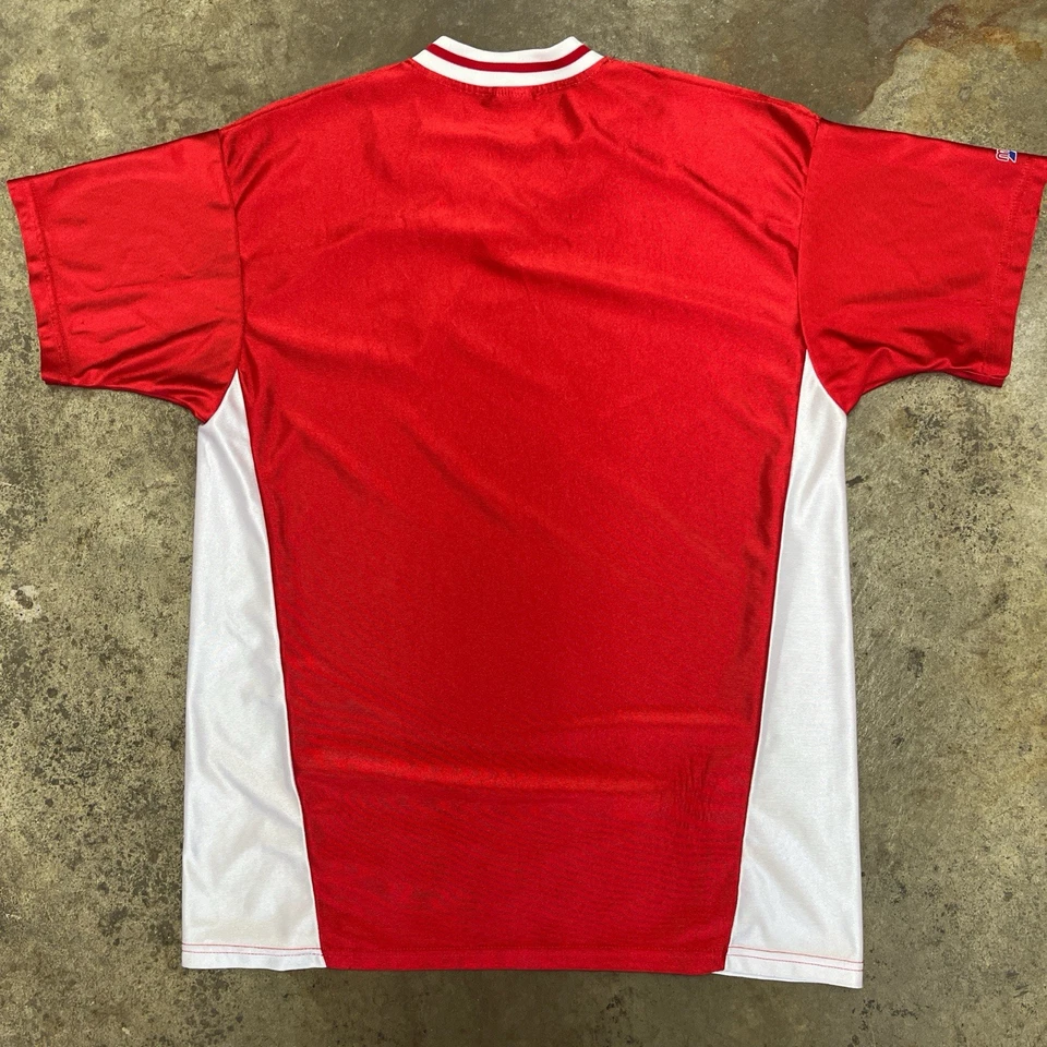 Camiseta deportiva de colección Majestic The Ohio State para hombre grande roja blanca ropa de calle Foto 2 de 4