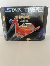 New 1997 STAR TREK Romulan Bird Of Prey Lights Sound Classic Playmates 0006989