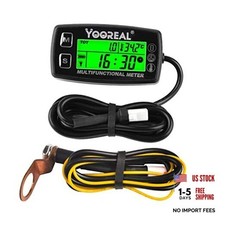 Digital Engine Temperature Gauge Meter,Tachometer and Hour HM035A TS002-1