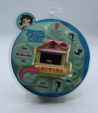 Pixel Chix house NIB House  3-D world NEW Mattel