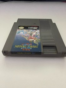 Double Dragon 2 II NES Nintendo video game cartridge