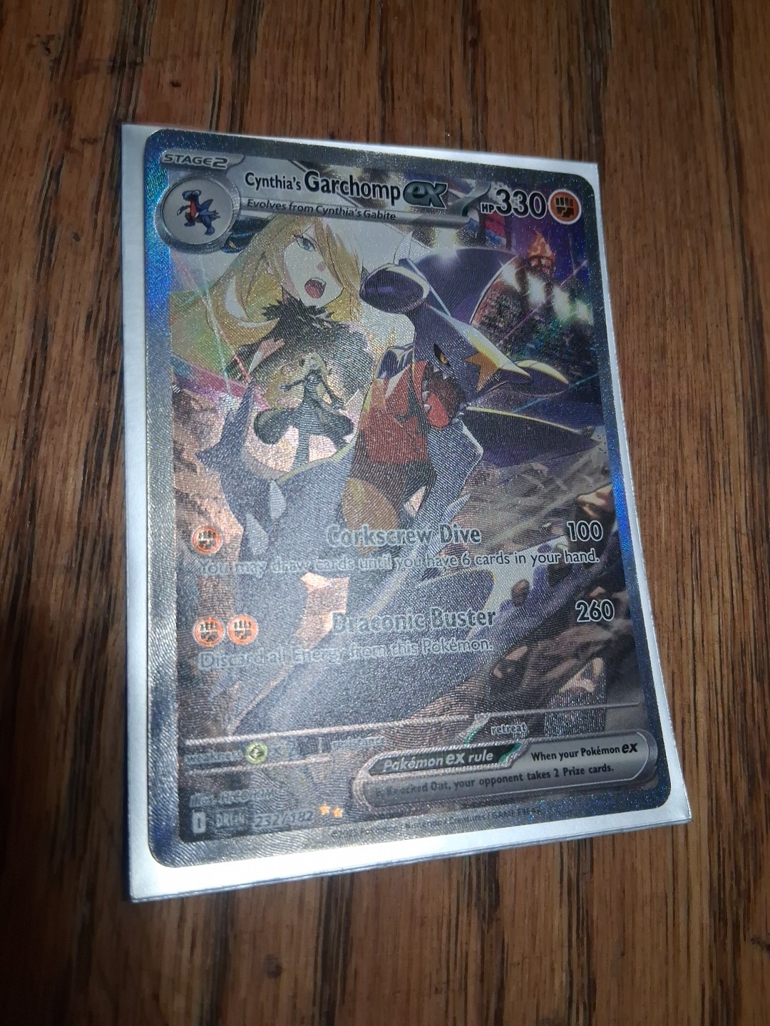 Pokemon Cynthia's Garchomp Ex