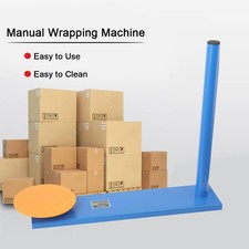 100kg/220 lbs Pallet Stretch Film Packing Machine 360  Stretch Film Dispenser