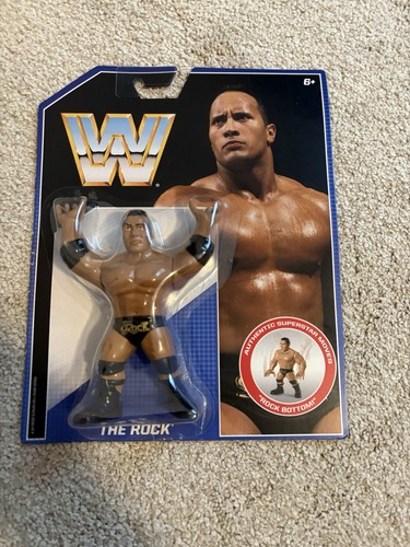 WWE Mattel Retro Series 2 THE ROCK Sealed On Card ...