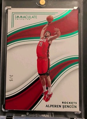2022-23 Panini Immaculate Collection - Alperen Sengun #58 Green /5