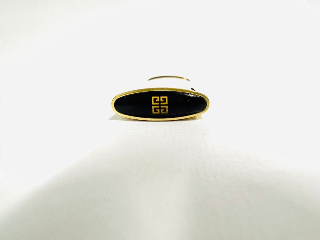 Givenchy Gold Silver Lighter Body Slim Metal Collectible Used thumbnail 4
