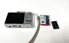 Sony Cyber-shot DSC-W55 7.2MP Digital Camera Pink - For Parts Or Repair