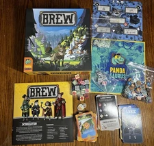 Brew Board Game Dice Placement Game Pandasaurus Games 2-4 players 100% Complete