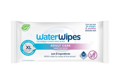 Salviette Umidificate Adulti WaterWipes  30 Pezzi