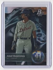 2023 Bowman Platinum Top Prospects Abel Bastidas Detroit Tigers #TOP-60