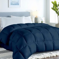 Comforter - California King Size Duvet Insert - All Season Soft Quilted Comfo...