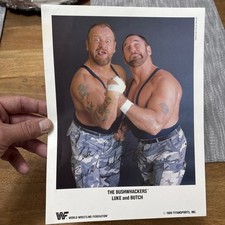 Vintage WWF Promo Photo The Bushwhackers Luke & Butch 1989 Picture Titan Sports