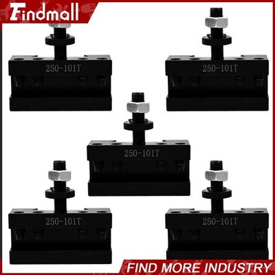 5 × AXA #1 250-101 XL Oversize Turning And Facing Holder Quick Change Tool Post