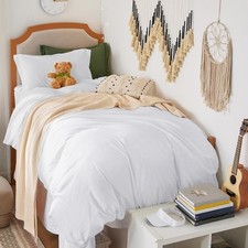 Bedsure Duvet Cover Twin/Twin XL Size - 2 Pieces Prewashed Cotton 68''x90''