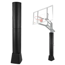 Square Basketball Pole Padding for Training, Heavy Duty Basketball Return Att...