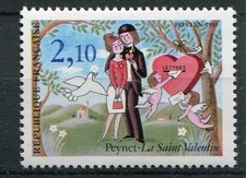 FRANCE 1985, timbre 2354, SAINT VALENTIN, AMOUREUX de PEYNET, neuf**