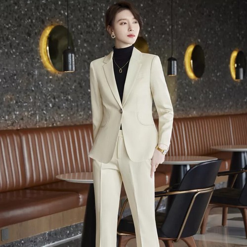 Costume 2 Pièces Femme En Velours - Blazer Et Pantalon - élégant Pour Bureau Ou Mariage