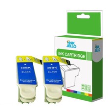 Image of 2 Black Ink Cartridge For Kodak 1.2 3.2 3.2S C110 C310 C315 2150 2170 3.1 5.1