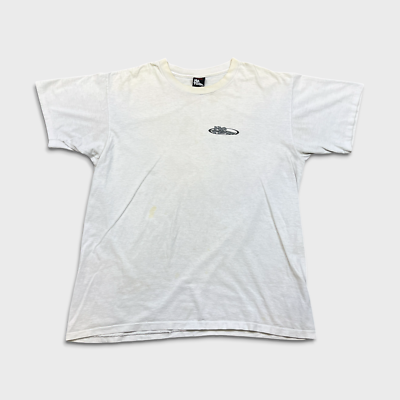 Vintage 90s No Fear T Shirt Mens XL White Pain Temporary USA