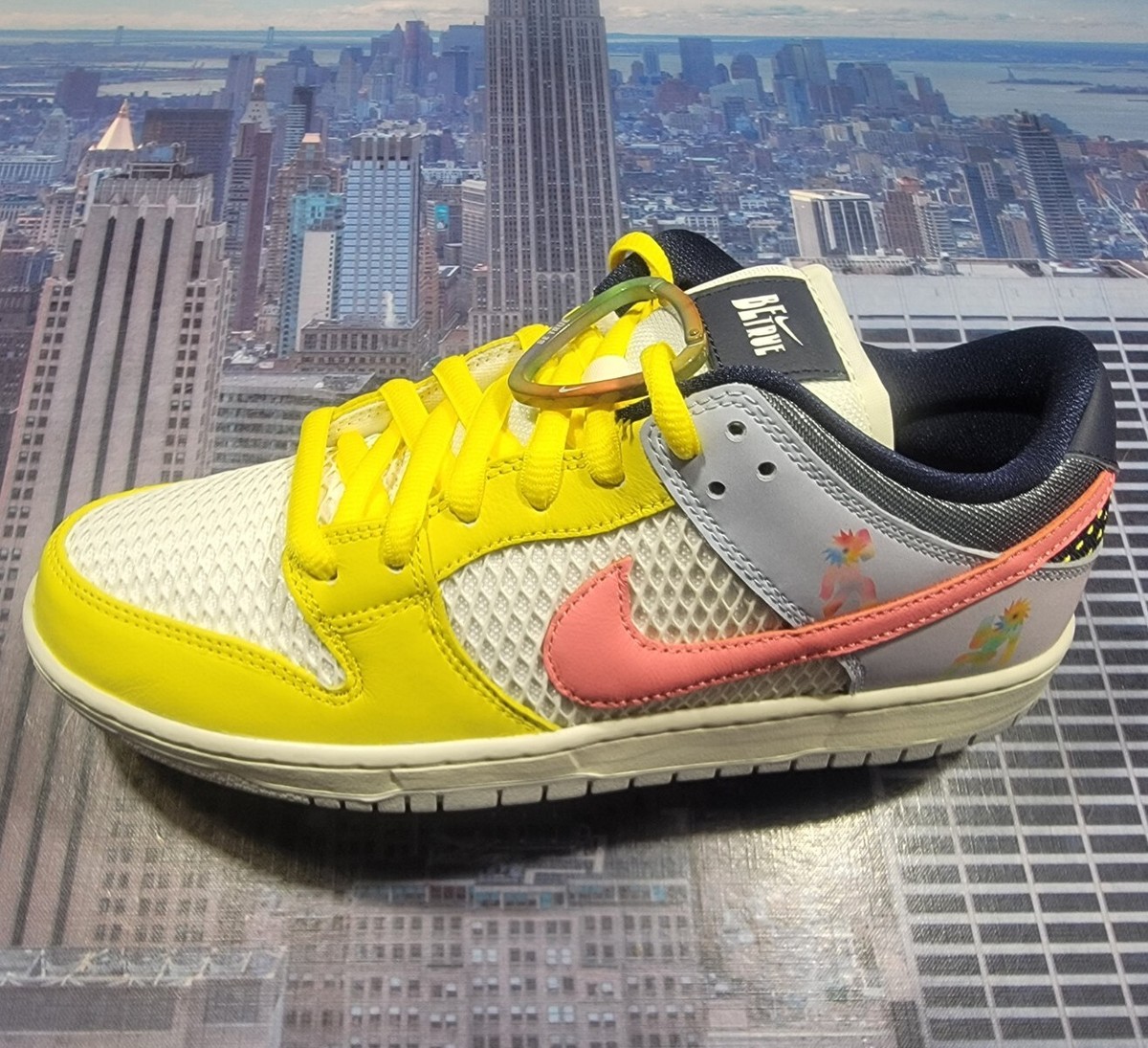 Nike SB Dunk Low Pro Be True LGBTQ Pride Xavier Schipani Size 10