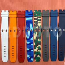 Cinturino in gomma 30/24 mm FKM adatto per Audemars Piguet Royal Oak Offshore 26400 26401