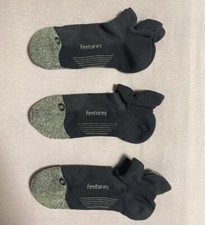 Free shipping size L 3 pairs of sports cushioning unlabeled socks in black