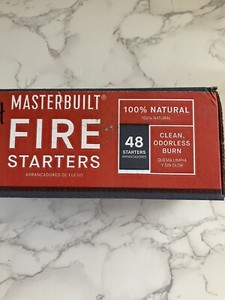 Fire Starter Squares 40 Pack Masterbuilt Camping Easy Light Hot Burning Cubes