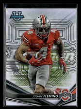 2022 Bowman's Best University #17 Julian Fleming Refractor Ohio State Buckeyes