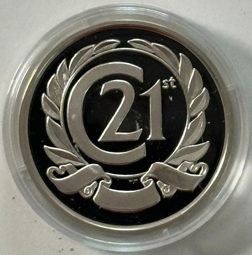 Celebrating The 21st Century Baby Silver Proof Medallion Brilliant Uncirculated - Picture 2 of 8