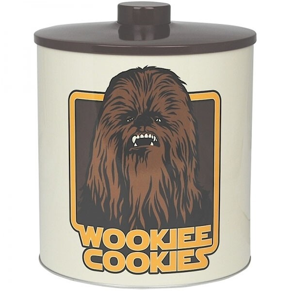 Boîte à cookies Wookiee pour un goûter Star Wars thématique en famille