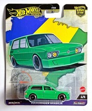 Hot Wheels Premium Volkswagen Brasilia - Car Culture - WORLD TOUR - 4/5 - 1:64