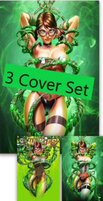 Jinkies Inc. #1 Jamie Tyndall Love Slime Variants 3 Cover Set Black Ops