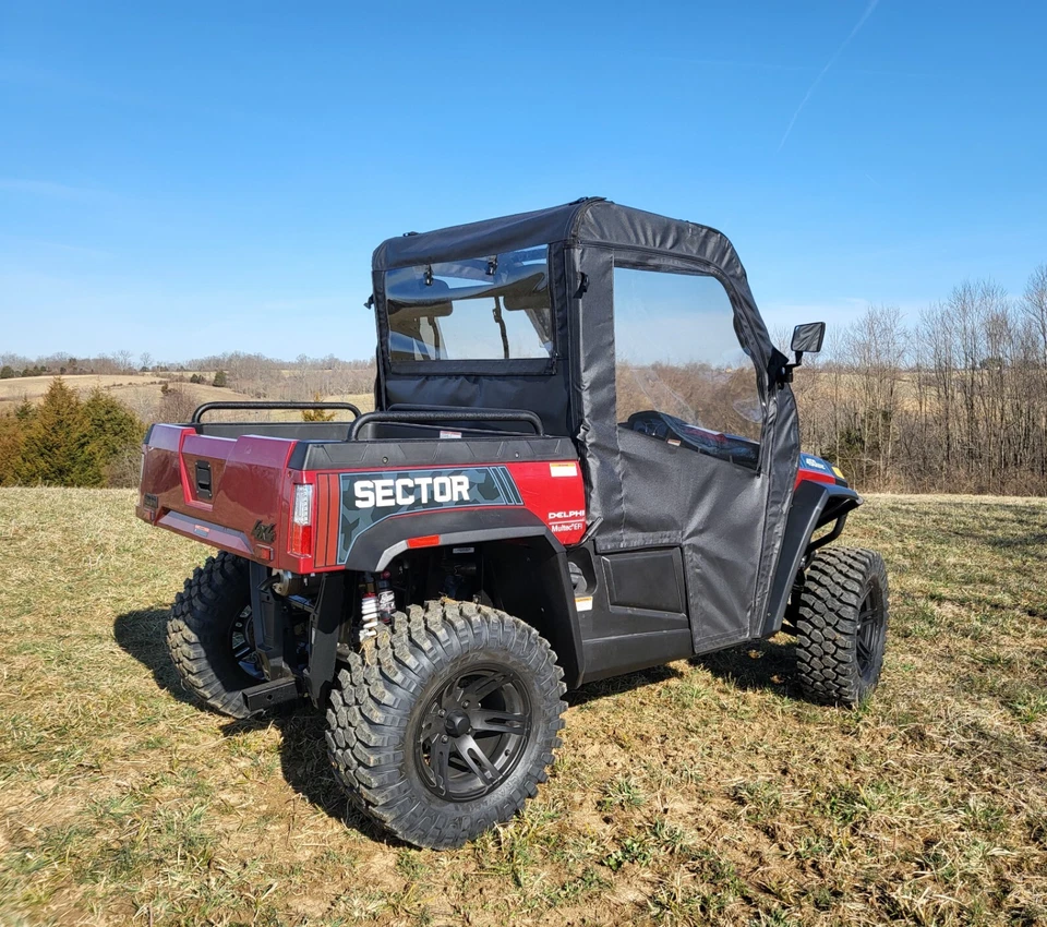 HiSun Sector 450 Full Cab for a Hard Windshield Foto 3 de 4