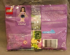 LEGO Friends 30106 EMMA Trolley Ice Stand Summer Figure Toy Bag Minifigure