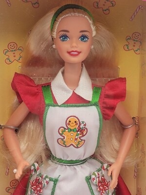 Vintage 1997 Mattel Holiday Treats Barbie 17236 Christmas