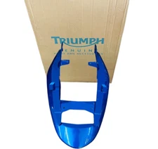 Genuine Triumph Tiger  OEM Rear Panel Caspian Blue  (2006-2020)  # T2306868-JD