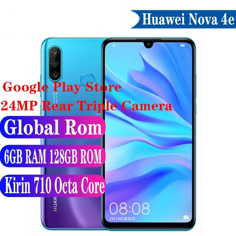 Huawei P30 lite 128GB 6.15 Full HD+ AI Triple Camera Octa-core Kirin710  ByFedEx