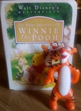 Disney McDonalds Happy Meal Toy Masterpiece Winnie The Pooh Tigger VHS Box 1996