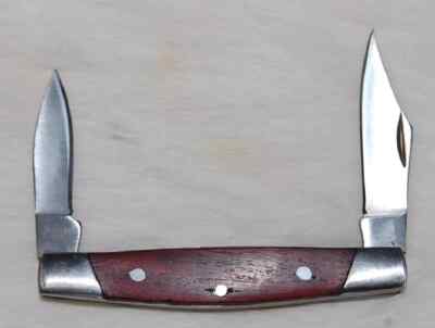2.5'' Folding 2 Blade Pocket Pen Knife Beautiful Pakawood Handles NEW 211144