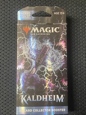 mtg kaldheim 15 card collector booster Amazon.com: Magic The Gathering Kaldheim Collector Booster Pack