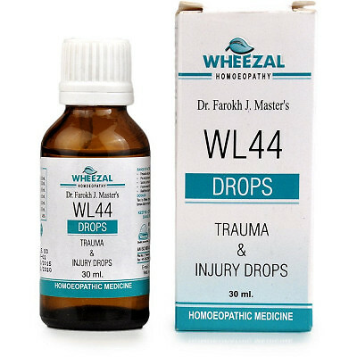  Wheezal WL-44 Trauma And Injury Drops (30ml)  PURE AYURVEDIC REMEDY