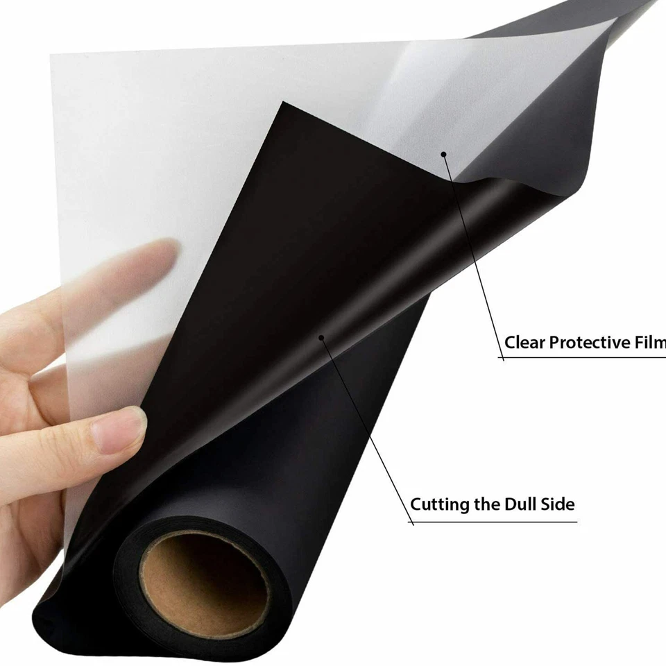 30cmx6m Heat Transfer Vinyl Iron HTV Paper Cricut & Silhouette T-shirt Garment - image 3 of 4