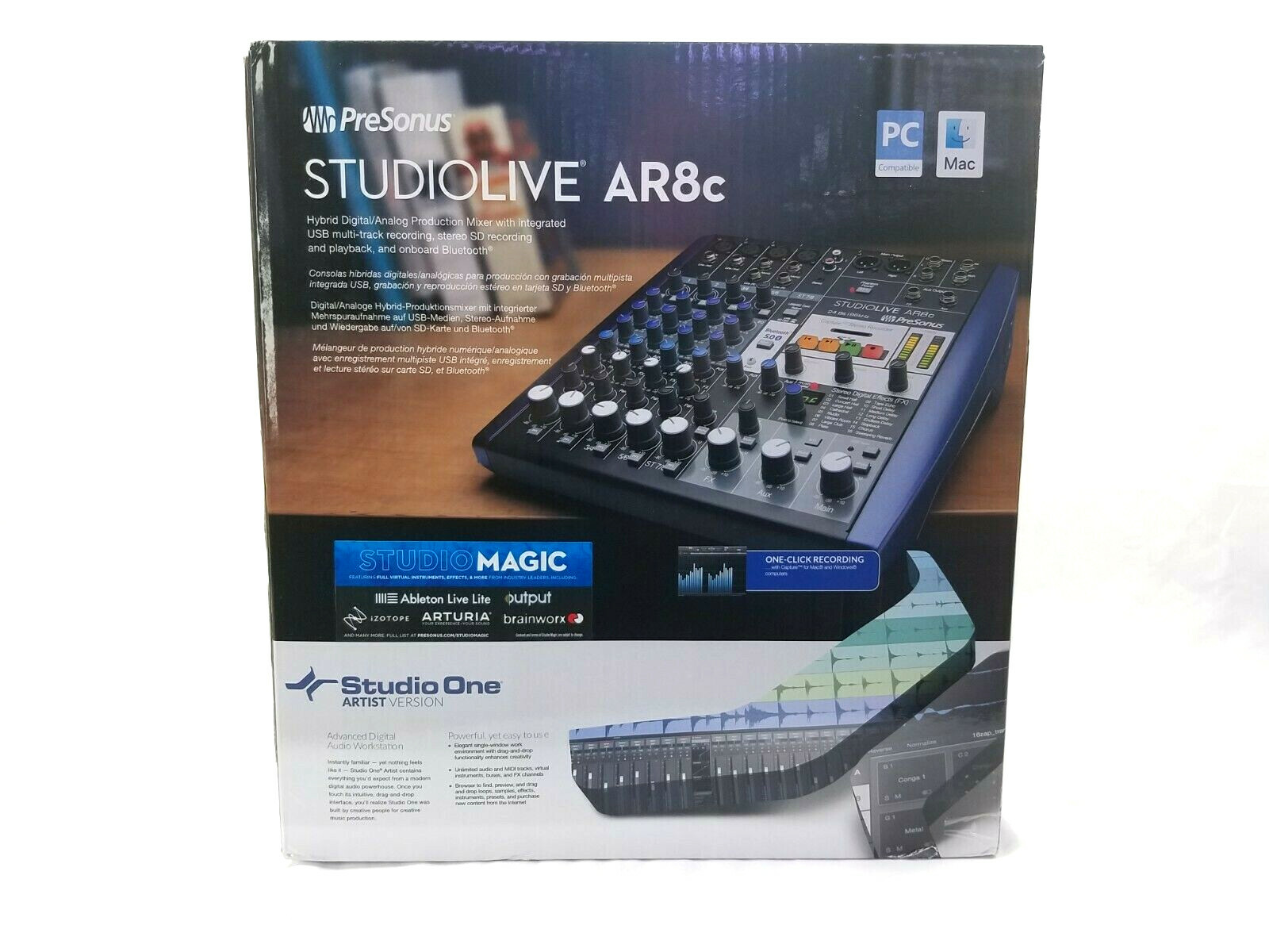 PRESONUS StudioLive AR12c ハイブリッドミキサー presonus-studiolive_ar12c-