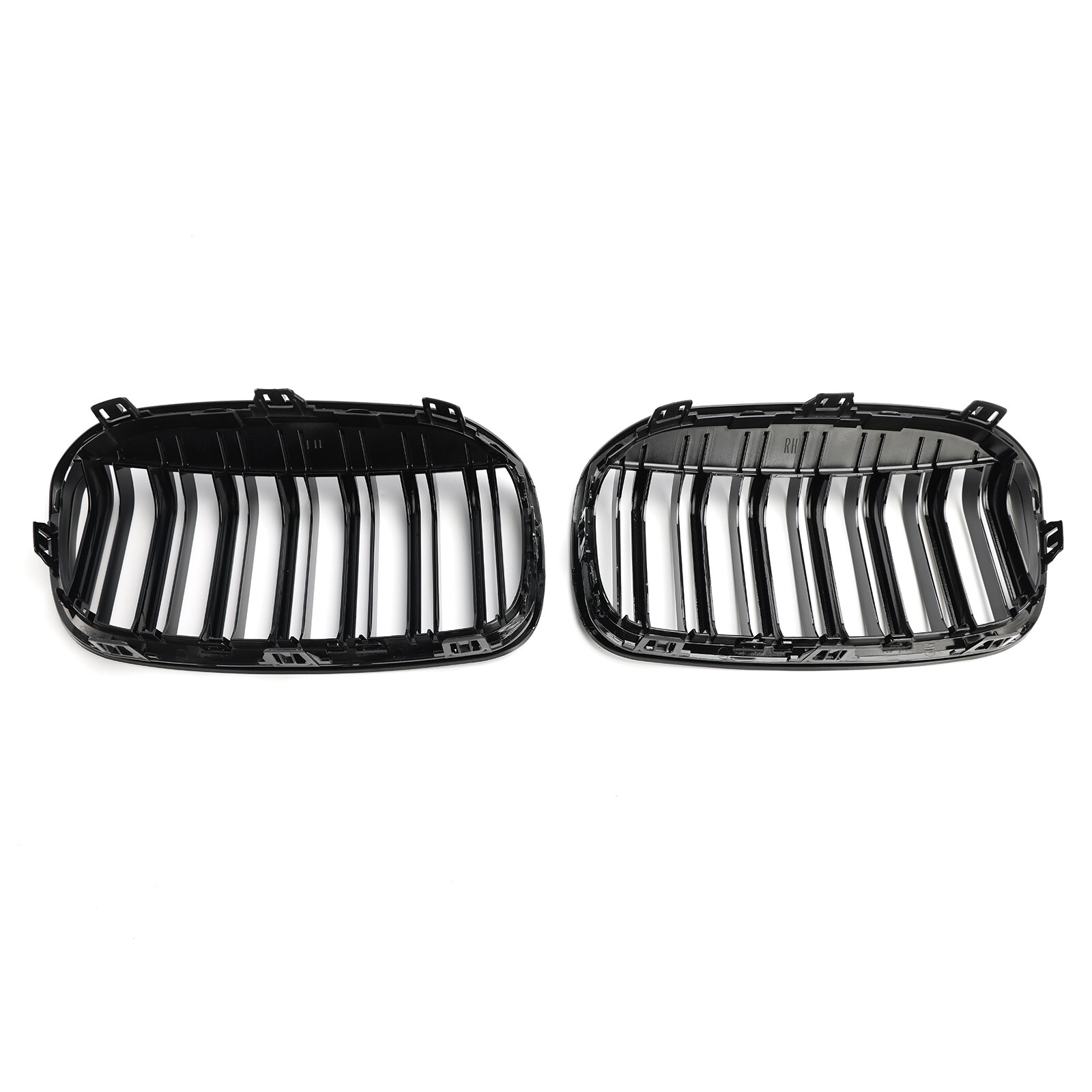 Kühlergrill Set Schwarz Glänzend Für BMW 2er F45 F46 (2018-2021) - 2-teilig
