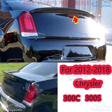 For 2012-2018 Chrysler 300/C/S ABS black Rear Door Tail Trunk Spoiler Wing Lip