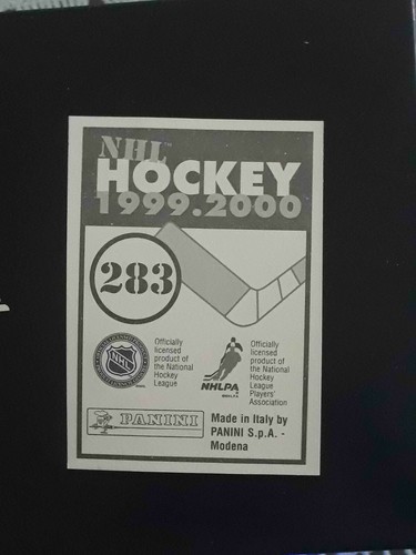 Panini NHL Hockey 1999 2000 99 00 ELIGE CUALQUIER PEGATINA CASI NUEVA/COMO NUEVA #201-360# - Imagen 153 de 297
